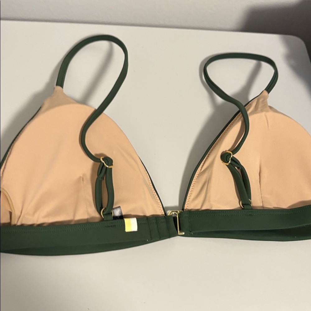 NWT [Summersalt] Triangle Bikini Swimsuit Top Olive Green Women’s Multiple Sizes - Picture 7 of 12